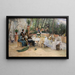 Das Mittagessen skandinavischer Künstler im Café Ledoyen Paris Vernissage 1886 - Hugo Birger — gerahmtes Bild an der Wand