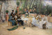 Das Mittagessen skandinavischer Künstler im Café Ledoyen Paris Vernissage 1886 - Hugo Birger — Ansicht des Kunstwerks