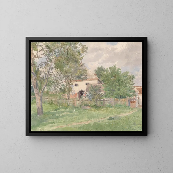 Plankenberg - Hugo Darnaut — gerahmtes Bild an der Wand