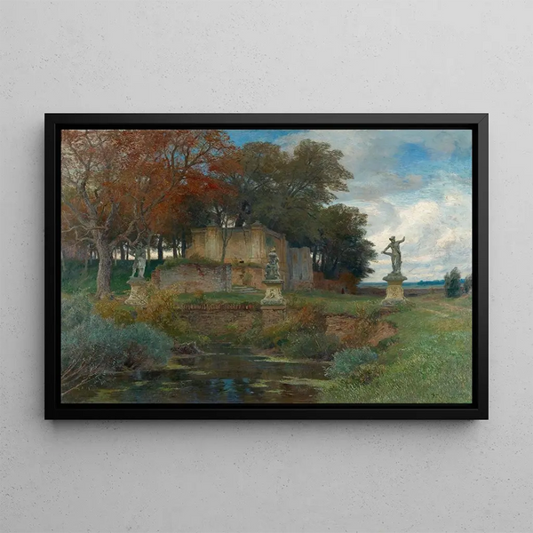 Splendeur engloutie - Hugo Darnaut — gerahmtes Bild an der Wand