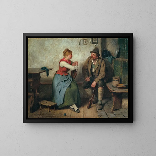 Hugo Kauffmann - Plauderstunde.webp