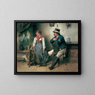 Hugo Kauffmann - Vorsichtige Annherung.webp