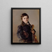 Der kleine Musiker - Hugo Markl — gerahmtes Bild an der Wand