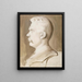 Albert Edelfelt nach der Skulptur von Ville Vallgren - Hugo Simberg — gerahmtes Bild an der Wand