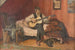 Die Gitarrenspielerin - Hugo Wolff-Maage — Ansicht des Kunstwerks
