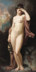 Hébé nach dem Fall - Hugues Merle — Ansicht des Kunstwerks
