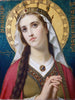 Sainte Elisabeth von Ungarn - Hugues Merle — Ansicht des Kunstwerks