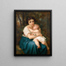 Gedanken der Zukunft - Hugues Merle — gerahmtes Bild an der Wand