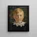 Portrait der Jugend von Joseph Luns - Huib Luns — gerahmtes Bild an der Wand