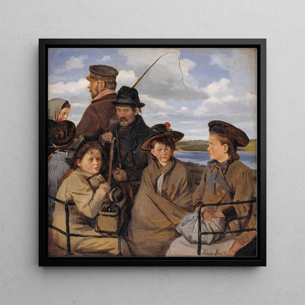 Hans Smidth - I dagvognen Kunstnerens broderbrn.webp