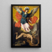 Saint Michel Archange - Ignacio De Ries — gerahmtes Bild an der Wand