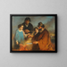 Der Grillplatz - Ignacio Manzoni — gerahmtes Bild an der Wand