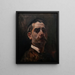 Portrait - Ignacio Pinazo Camarlench — gerahmtes Bild an der Wand