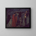 Der Christus des Blutes - Ignacio Zuloaga — gerahmtes Bild an der Wand