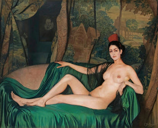 Ignacio Zuloaga - Madame Souty Reclinada En Un Sofa.webp