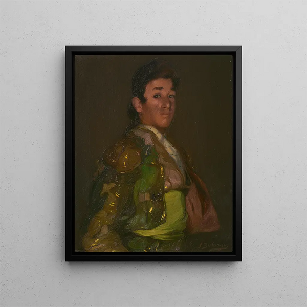 Torerillo - Ignacio Zuloaga — gerahmtes Bild an der Wand