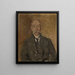 Portrait eines alten Mannes - Ignacy Pinkas — gerahmtes Bild an der Wand