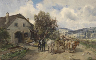 Ignaz Ellminger - Vor der Schmiede.webp