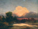 Ein Sonnenuntergang-Landschaft - Ignaz Raffalt — Ansicht des Kunstwerks