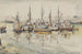 Bateaux dans le port - Igor Pčel — Ansicht des Kunstwerks