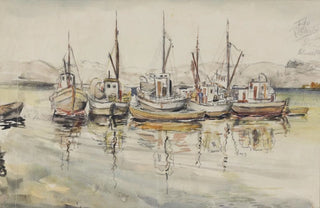 Igo Ptsch - Boote im Hafen.webp