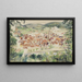 Vue de la ville - Igor Pčel — gerahmtes Bild an der Wand