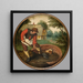 Es ist zu spät, den Brunnen zu füllen, nachdem das Kalb ertrunken ist - Pieter Brueghel der Jüngere — Wandpräsentation des Kunstwerks