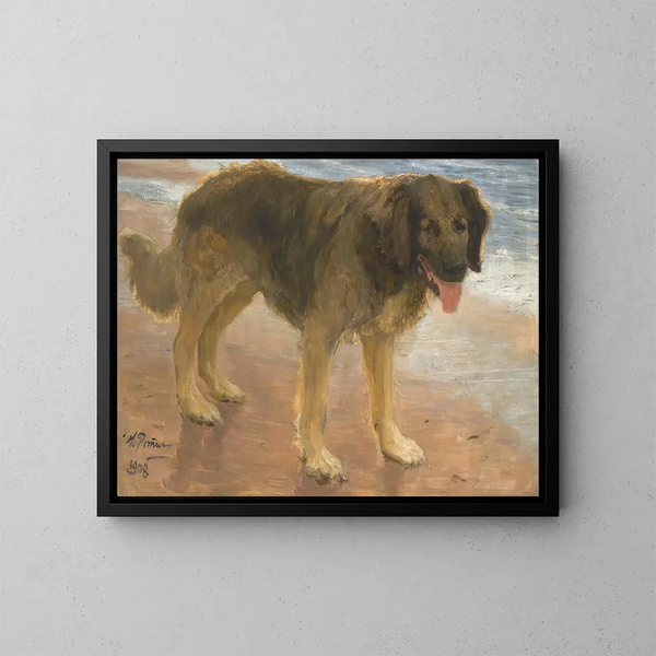 Nord-Gemälde - Ilya Efimovich Repin — gerahmtes Bild an der Wand