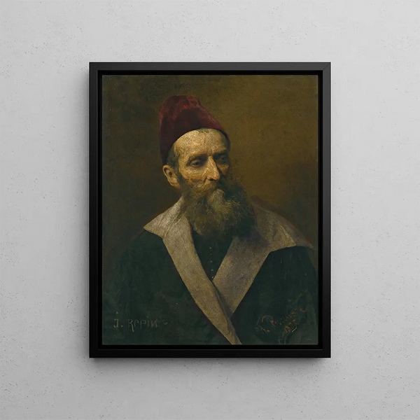 Ilya Efimovich Repin - Portrait of a man.webp