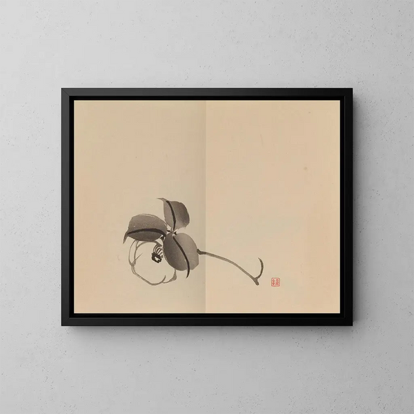 Keinen shugajō Pl04 - Imao Keinen — gerahmtes Bild an der Wand