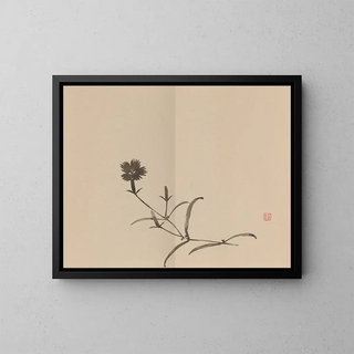 Keinen shugajō Pl06 - Imao Keinen — gerahmtes Bild an der Wand