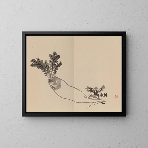 Keinen shugajō Pl11 - Imao Keinen — gerahmtes Bild an der Wand