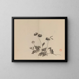 Keinen shugajō Pl19 - Imao Keinen — gerahmtes Bild an der Wand