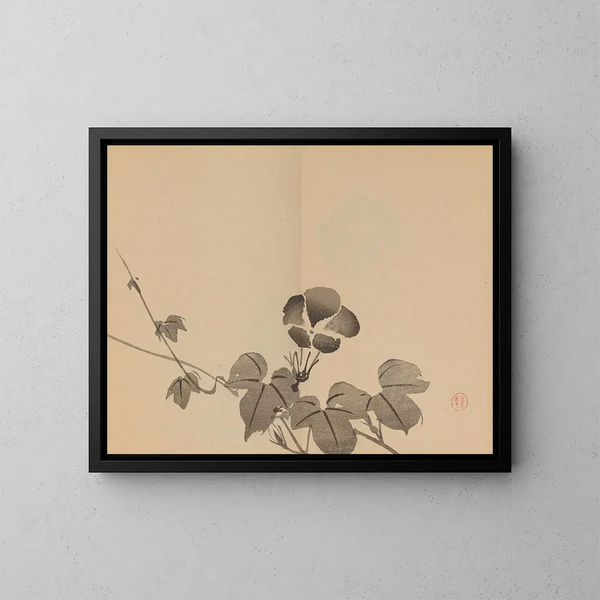 Keinen shugajō Pl28 - Imao Keinen — gerahmtes Bild an der Wand