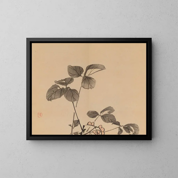 Keinen shugajō Pl32 - Imao Keinen — gerahmtes Bild an der Wand