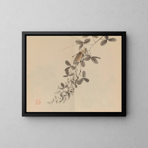 Keinen shugajō Pl40 - Imao Keinen — gerahmtes Bild an der Wand