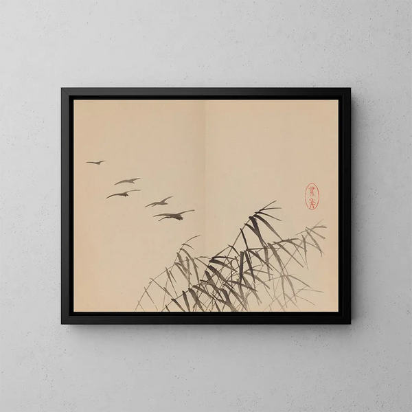 Keinen shugajō Pl52 - Imao Keinen — gerahmtes Bild an der Wand