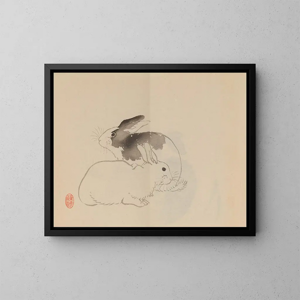 Keinen shugajō Pl62 - Imao Keinen — gerahmtes Bild an der Wand