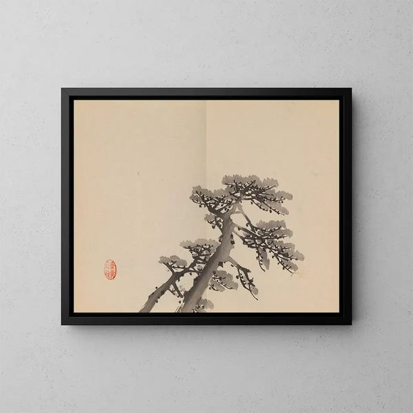 Keinen shugajō Pl68 - Imao Keinen — gerahmtes Bild an der Wand