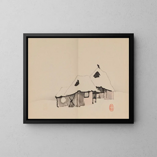 Keinen shugajō Pl72 - Imao Keinen — gerahmtes Bild an der Wand