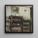 Innenansicht in Windlestone - Sir William Eden — gerahmtes Bild an der Wand