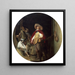Innenaufnahme mit Soldaten - Willem Cornelisz Duyster — Wandpräsentation des Kunstwerks