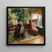 Innenraum mit Musik - Asta Nrregaard — gerahmtes Bild an der Wand