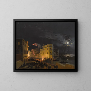 Ippolito Caffi - Festival in Venice.webp