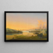 Sonnenaufgang über den Goldenen Horn - Ippolito Caffi — gerahmtes Bild an der Wand