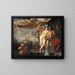 Allegorie des Klangs - Isaac Isaacsz — gerahmtes Bild an der Wand