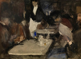 Isaac Israls - Restaurant Mille Colonnes in Amsterdam.webp