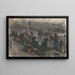 Reihe von sitzenden Personen - Isaac Israëls — gerahmtes Bild an der Wand