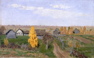 Isaac Levitan - Golden autumn Slobodka.webp
