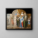 Sophonisbe trinkend Gift - Isaac Moillon — gerahmtes Bild an der Wand
